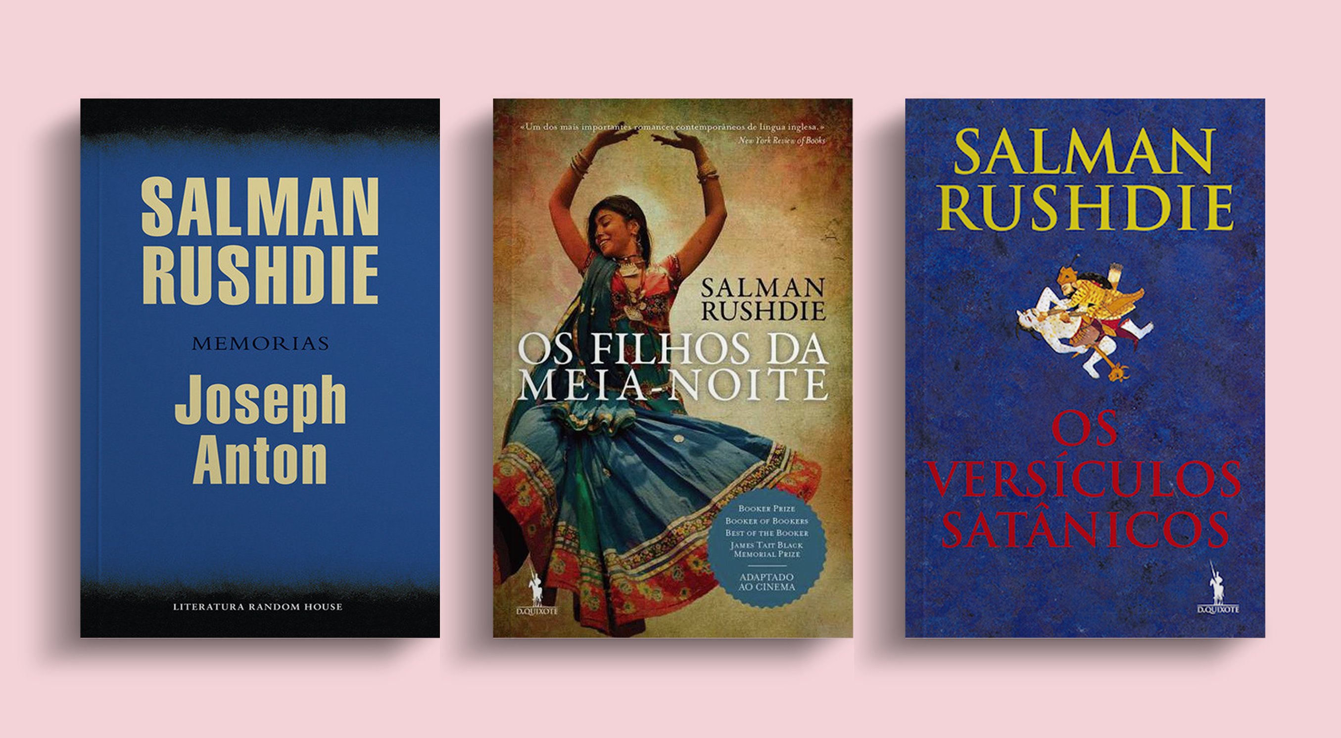 Livraria Lello sugere Salman Rushdie